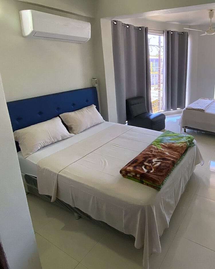 La doble suite, con dos camas