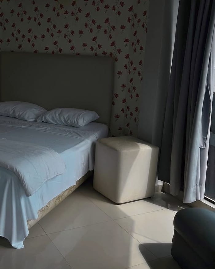 La suite matrimonial, con cama queen