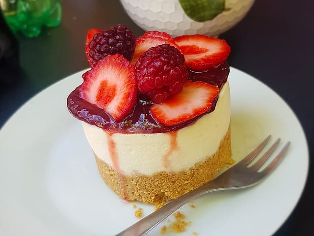 Dulce Anita: Un postre con frutillas y frambuesas